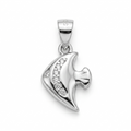 Silvme Journey Pendant Necklace Travel Gift in 925 sterling silver, jewellery for women, minimal modern styling