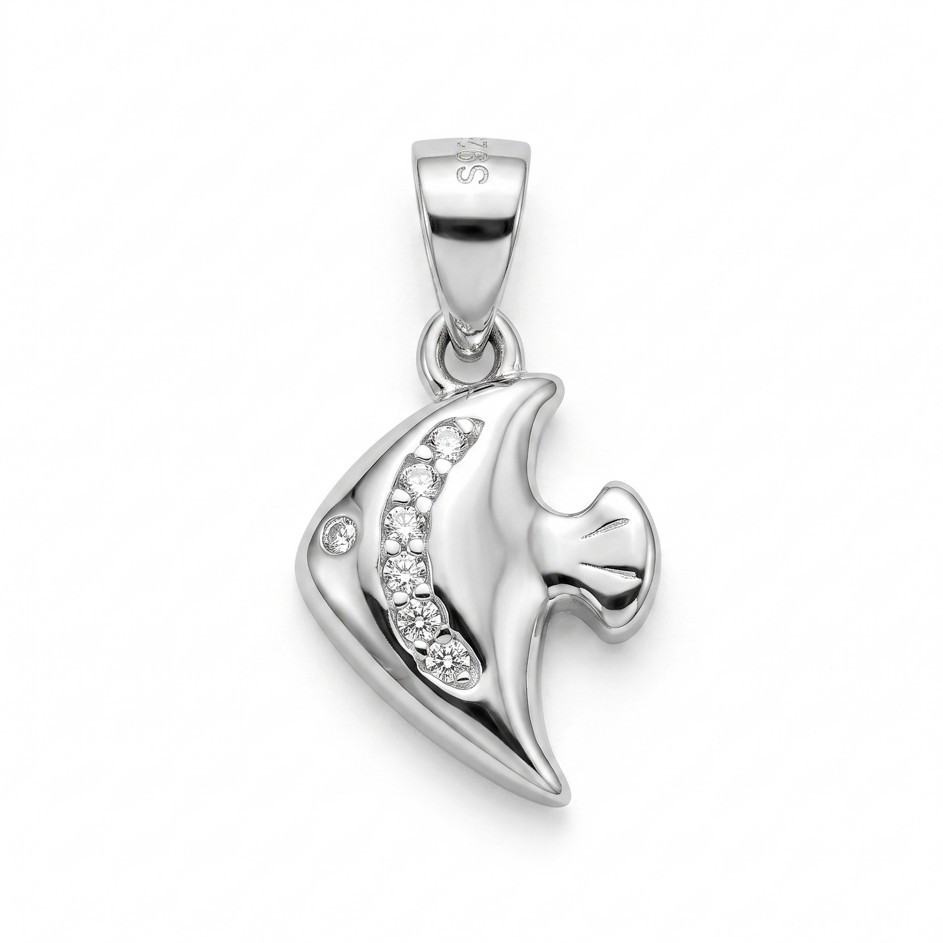 Silvme Journey Pendant Necklace Travel Gift in 925 sterling silver, jewellery for women, minimal modern styling