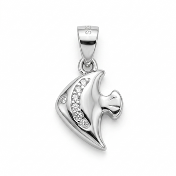 Silvme Journey Pendant Necklace Travel Gift in 925 sterling silver, jewellery for women, minimal modern styling