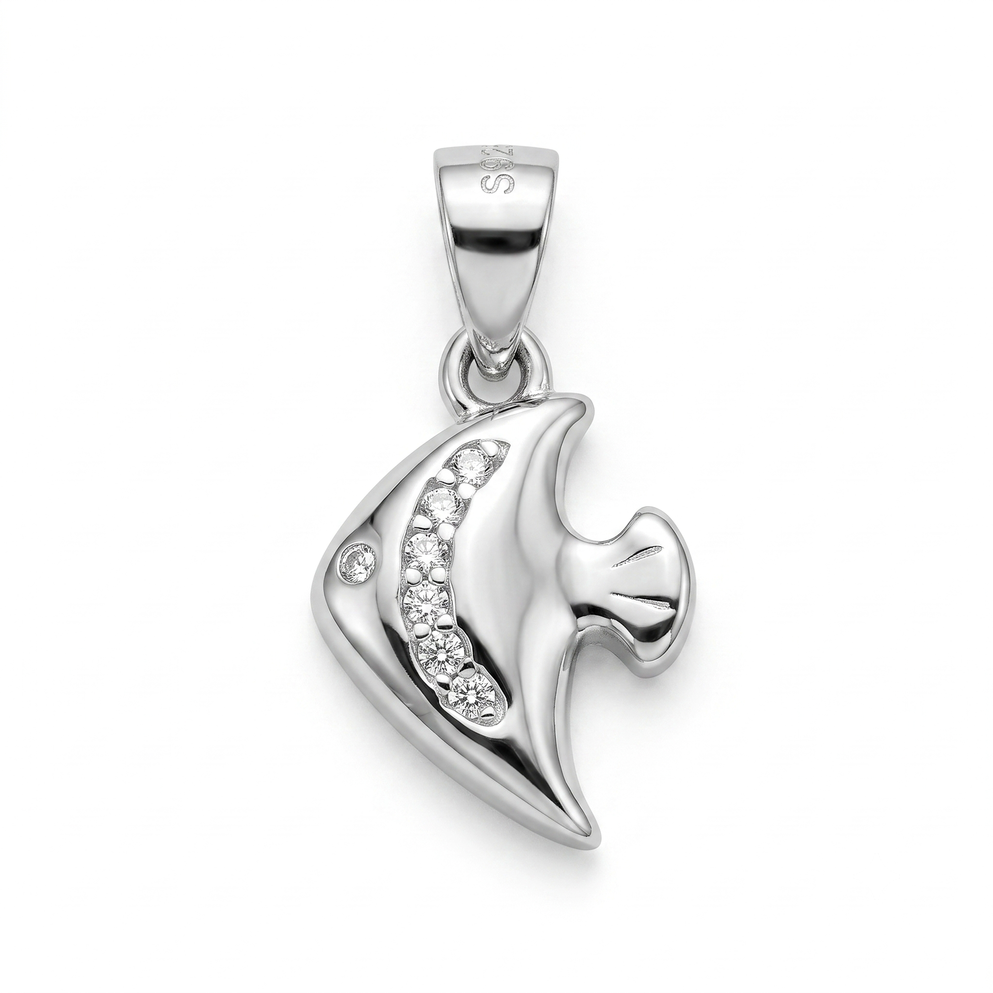 Silvme Journey Pendant Necklace Travel Gift in 925 sterling silver, jewellery for women, minimal modern styling