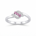 Silvme Dewdrop Bead Cluster Ring, crafted in 925 sterling silver for women, premium silver jewellery