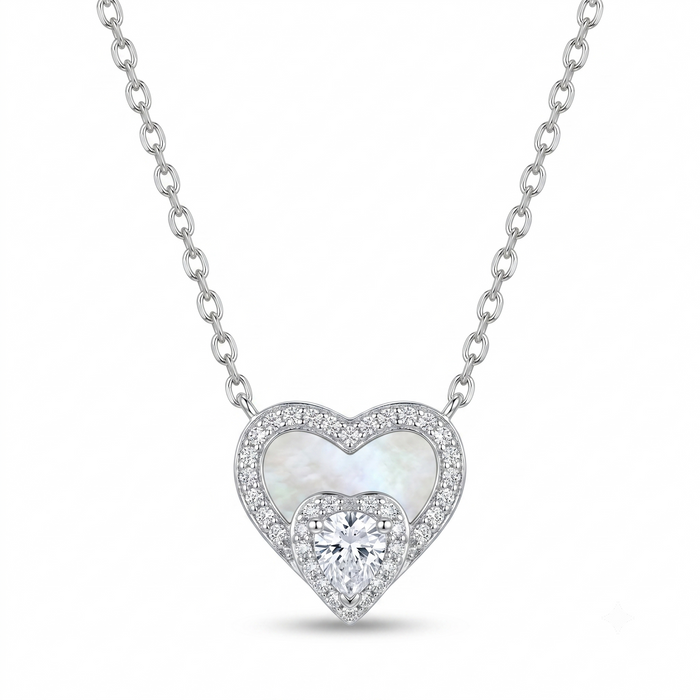 Silvme Silvme 925 Sterling Silver Moon Star Pendant Necklace for Women | CZ Crescent Moon and Star Charm with 18 Inch Chain - Image 6