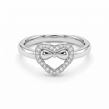 925 sterling silver Gratitude Special Ring by Silvme, an elegant accessory for her, a gift-worthy silver piece