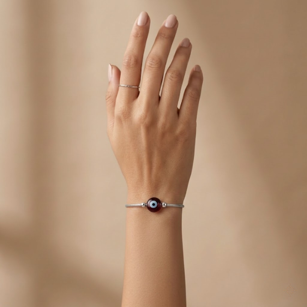 925 silver Bead Chain Bracelet by Silvme with 925 sterling silver 925 purity, a graceful gift for her