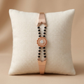 Silvme Diamond Cut Bracelet with its softly polished 925 silver surface, ideal for festive occasions