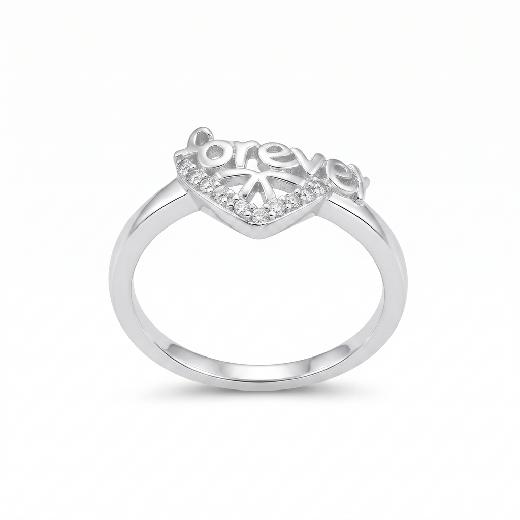 925 sterling silver Chic Office Ring Professional by Silvme, an elegant accessory for her, timeless everyday elegance