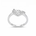 925 sterling silver Chic Office Ring Professional by Silvme, an elegant accessory for her, timeless everyday elegance