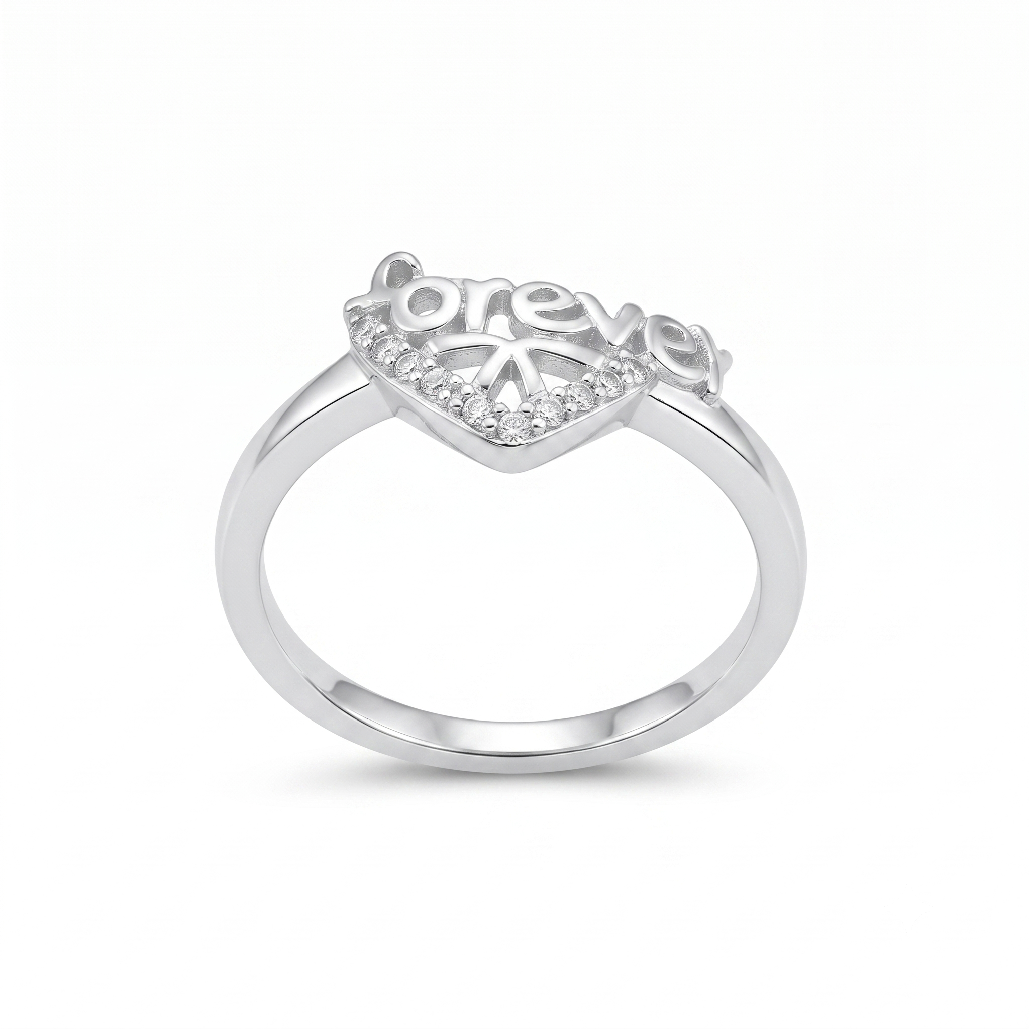 925 sterling silver Chic Office Ring Professional by Silvme, an elegant accessory for her, timeless everyday elegance