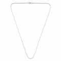 Silvme 925 silver box link neck chain, approx. 6.06 g, solid silver, not plated, sterling silver throughout
