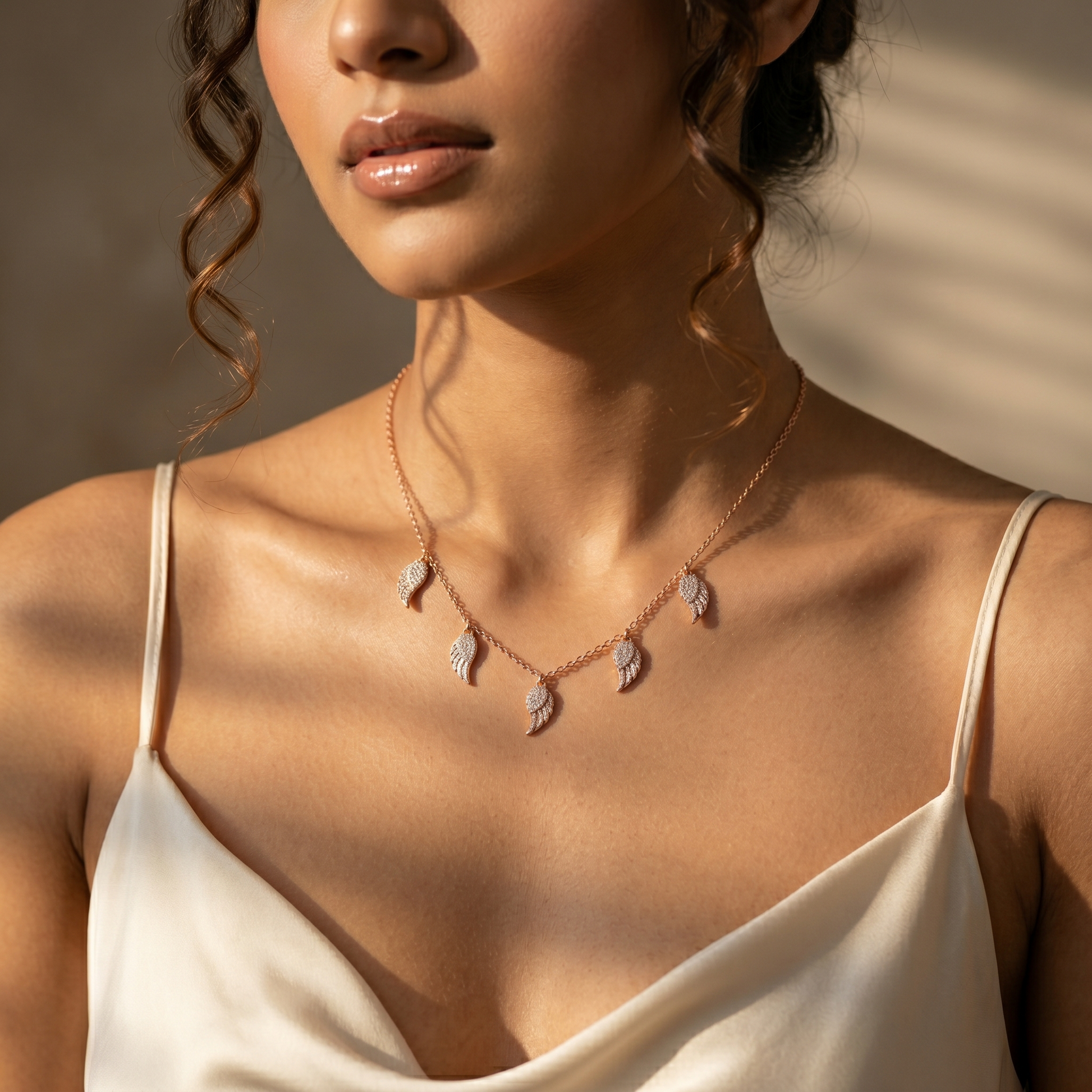 Silvme Floral CZ Pendant Necklace featuring 925 sterling silver 925 purity, 925 sterling silver jewellery