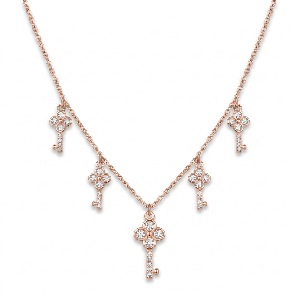 Silvme Butterfly CZ Pendant Necklace accented with sparkling cubic zirconia, crafted in 925 sterling silver for women