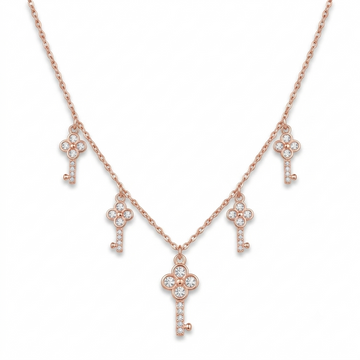 Silvme Butterfly CZ Pendant Necklace accented with sparkling cubic zirconia, crafted in 925 sterling silver for women