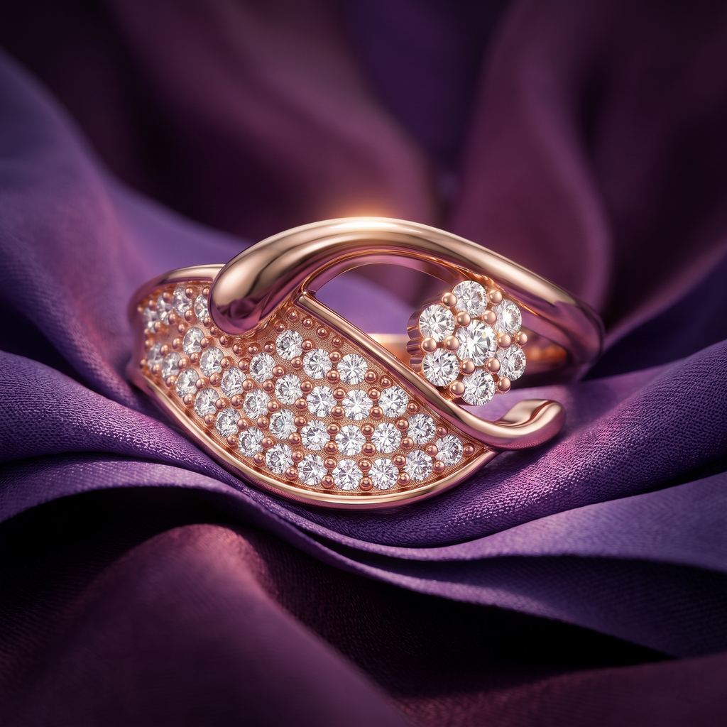 Silvme Leaf Design Ring with its softly polished 925 silver surface for women, refined silver accessory