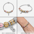925 silver Tennis CZ Bracelet by Silvme, well suited as a birthday gift for women, refined silver accessory