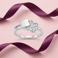 Silvme Cosmos Star Constellation 925 sterling silver ring for women — side profile