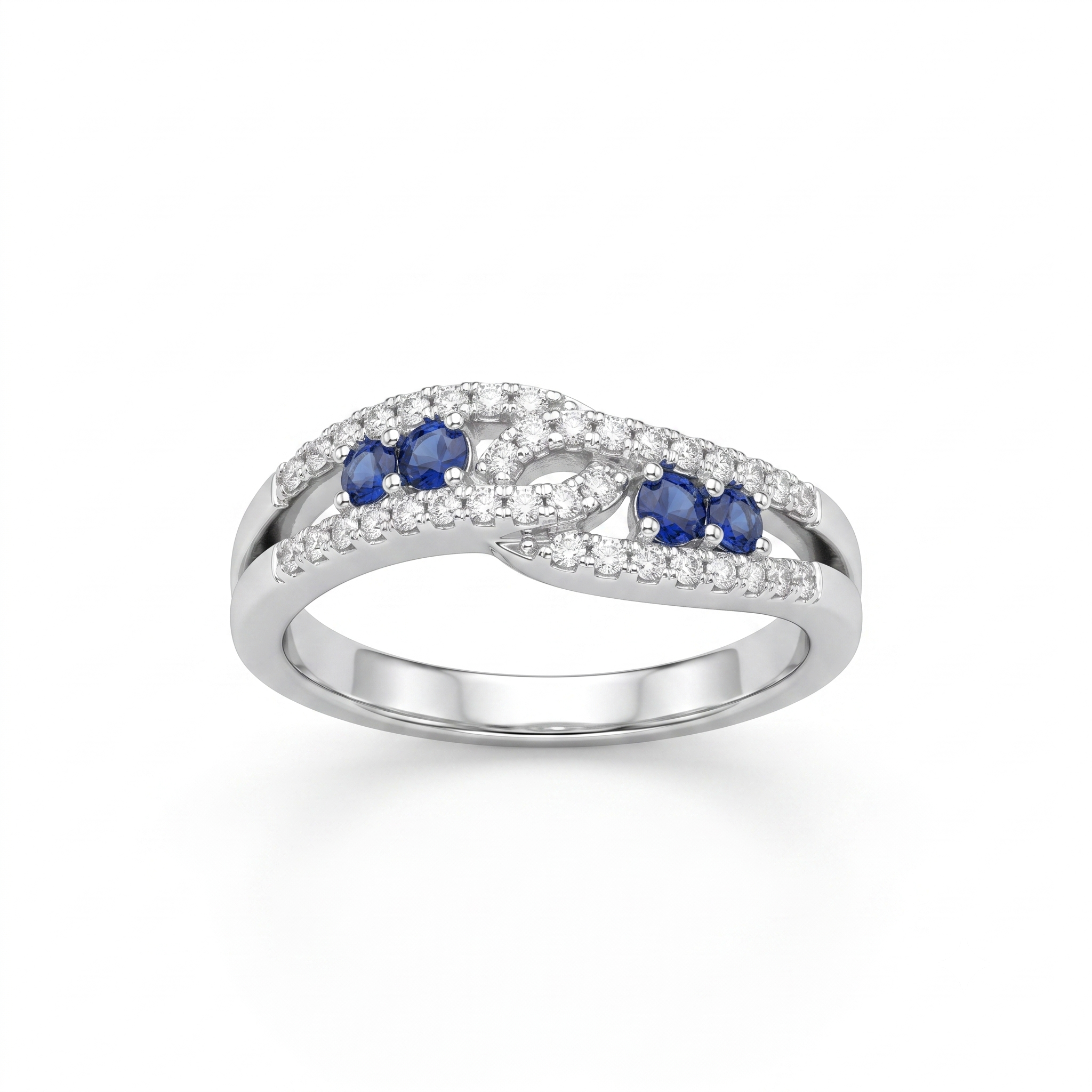 Silvme Butterfly Whimsy Band Ring in 925 sterling silver, a thoughtful jewellery gift for women