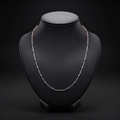 Silvme chain, 18 inch in solid 925 sterling silver, approx. 4.59 g, sterling clasp and findings