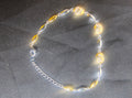 Silvme 925 silver hexagon link bracelet studio