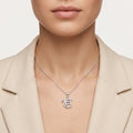 Silvme Pendant Necklace Special Gift Mom with its softly polished 925 silver surface, luxury silver design