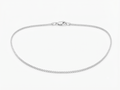 Sterling silver box link chain by Silvme, made for women and men, close to 6.11 g in weight