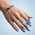 Silvme Rose Gold Plated Bracelet with its softly polished 925 silver surface, a graceful gift for her