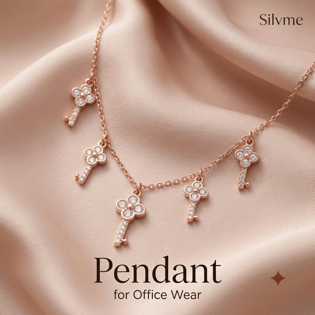 Silvme Silvme 925 Sterling Silver Butterfly CZ Pendant Necklace for Women | AAA CZ Wings Pendant with 18 Inch Chain - Image 11
