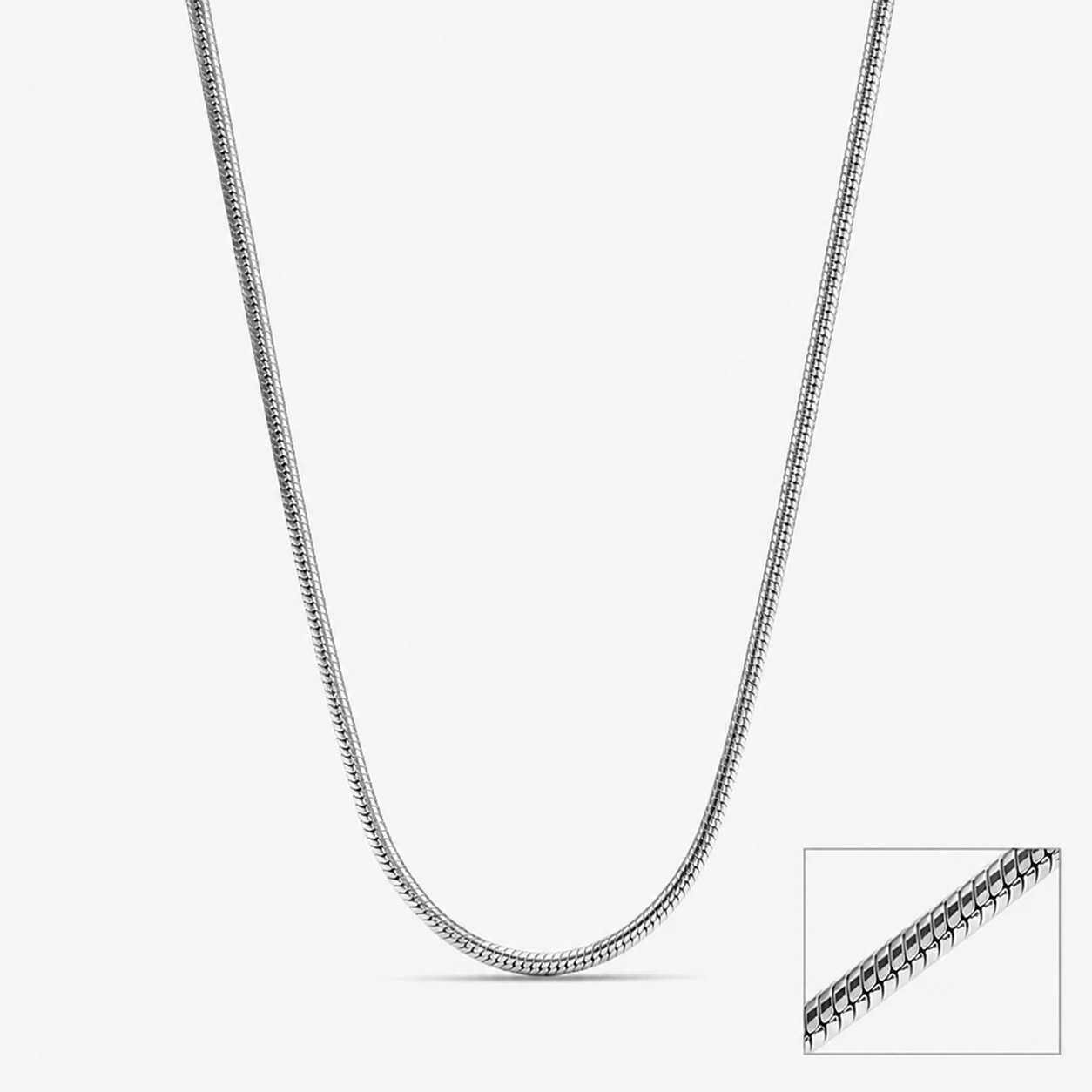 Silvme 925 silver neck chain, approx. 6.06 g, solid silver, not plated, sterling silver throughout