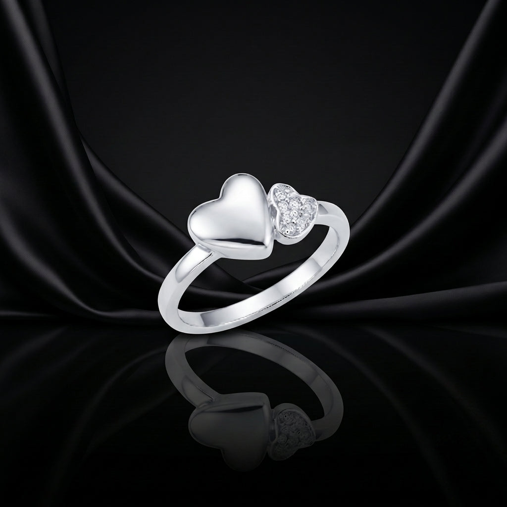 Silvme Ethnic Rakhi 925 sterling silver ring for women — studio detail shot