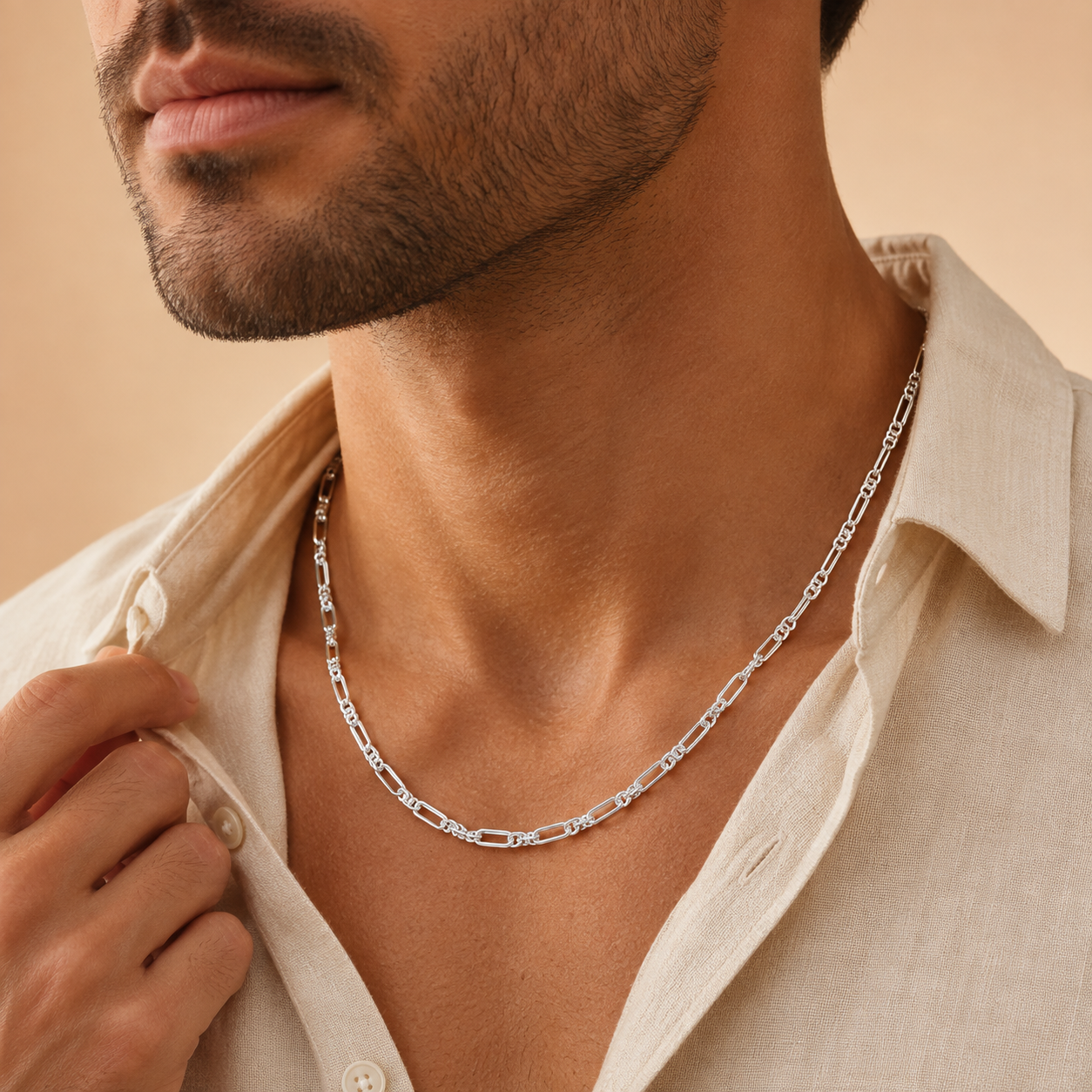 925 sterling silver chain by Silvme, weighing about 16.62 g, clasp included, sterling silver throughout