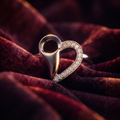 Silvme Ethnic Diwali 925 sterling silver ring for women — worn on the finger