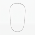 Sterling silver box link chain by Silvme, made for women and men, close to 9.6 g in weight