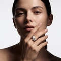 Silvme Mother's Day Gift 925 sterling silver ring for women — close-up detail