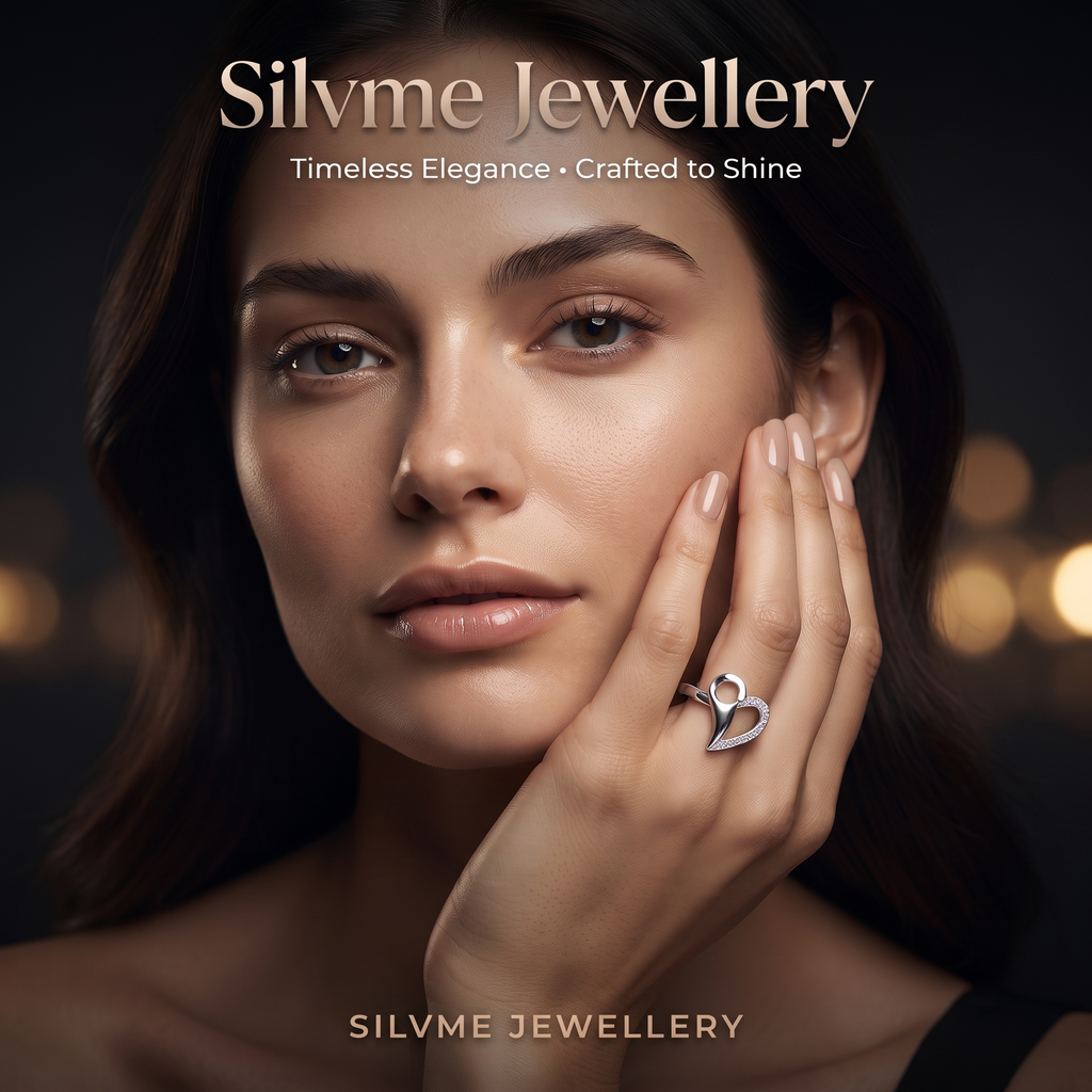 Silvme Ethnic Ring Diwali Gift in 925 silver, a lovely choice as an anniversary gift for women