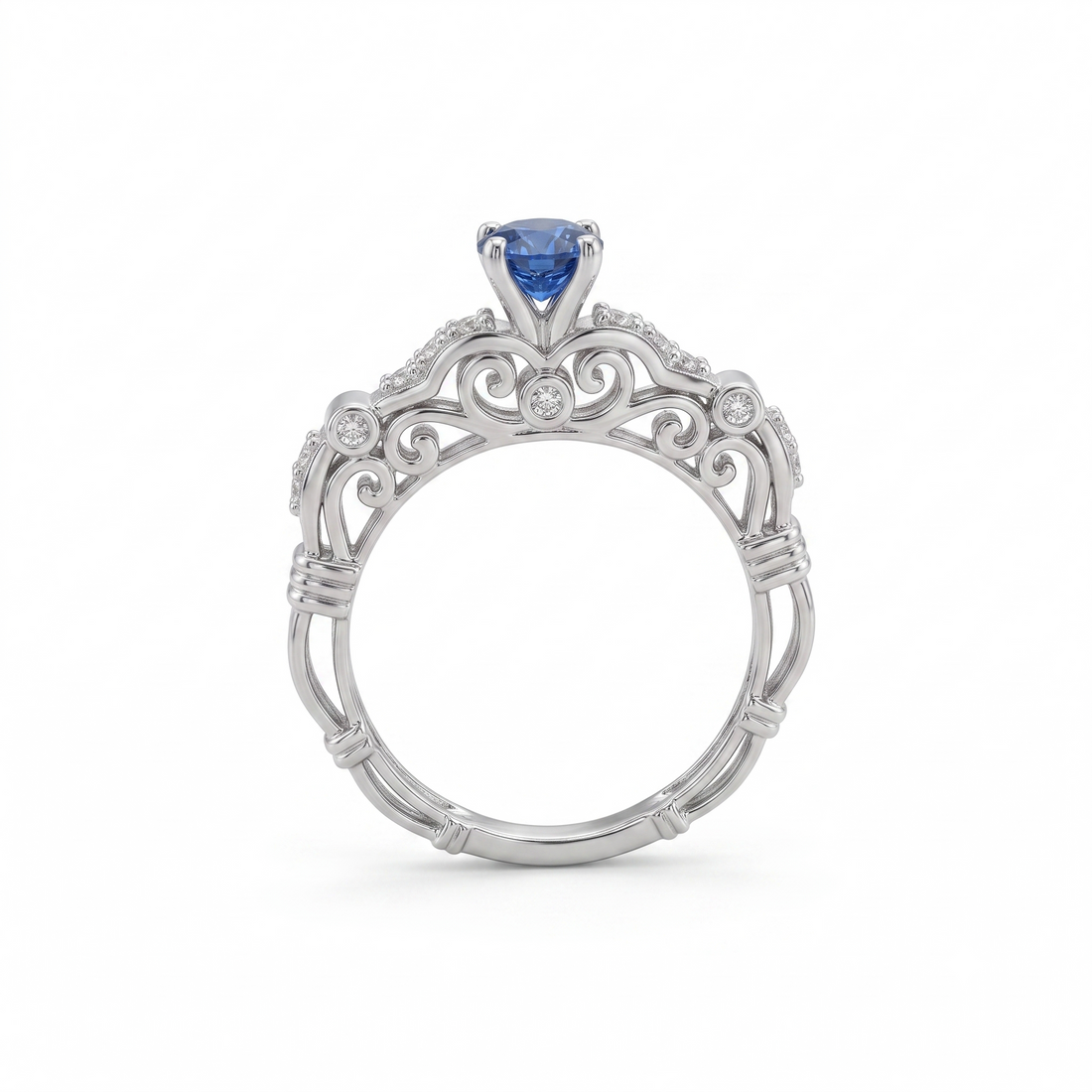 Silvme Open-Band Ring in 925 sterling silver, jewellery for women, a graceful gift for her