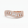 Silvme Crescent Moon Ring, crafted in 925 sterling silver for women, timeless everyday elegance