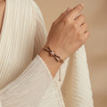 Luxury 18K Rose Gold Bracelet – the Silvme Rose Gold Plated Bracelet in 925 silver for women