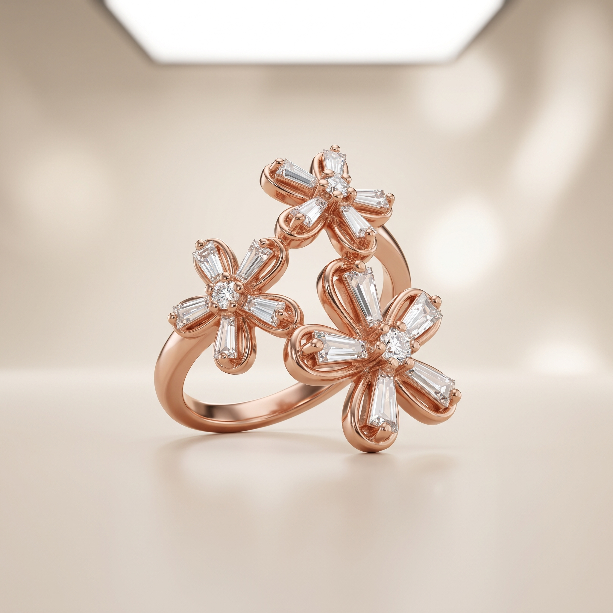 Detailed geometric pattern styling on the Silvme Geometric Pattern Ring in polished 925 sterling silver