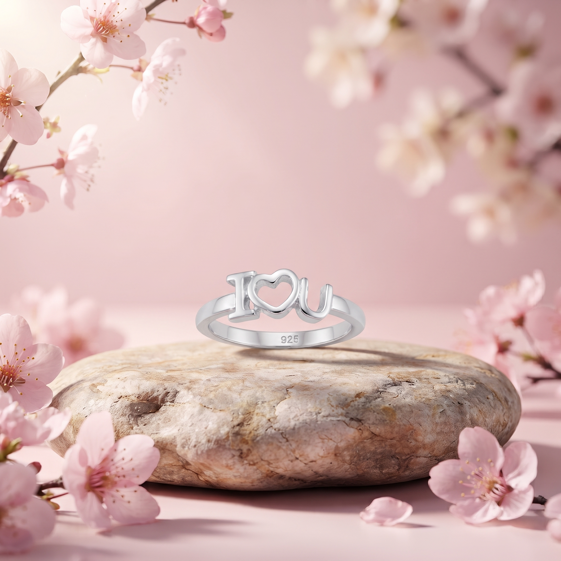 Silvme Friendship 925 sterling silver ring for women — worn on the finger