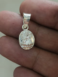 Silvme Vintage Pendant Necklace Indian Traditional in 925 sterling silver, a lovely choice as a birthday gift