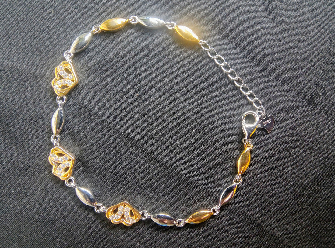 Silvme Ball Chain Bracelet in 925 sterling silver, jewellery for women, a graceful gift for her