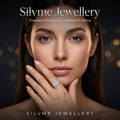 Silvme Crossover 925 sterling silver ring for women — top view