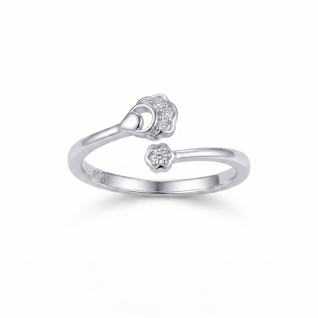 925 sterling silver Classic Ring Birthday Gift by Silvme, an elegant accessory for her for women