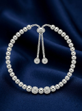 925 sterling silver 925 purity on the Silvme Heart Bracelet in 925 sterling silver, a gift-worthy silver piece