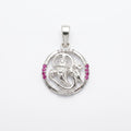 Silvme Pendant Necklace Lucky Charm Gift, crafted in 925 sterling silver for women, refined silver accessory