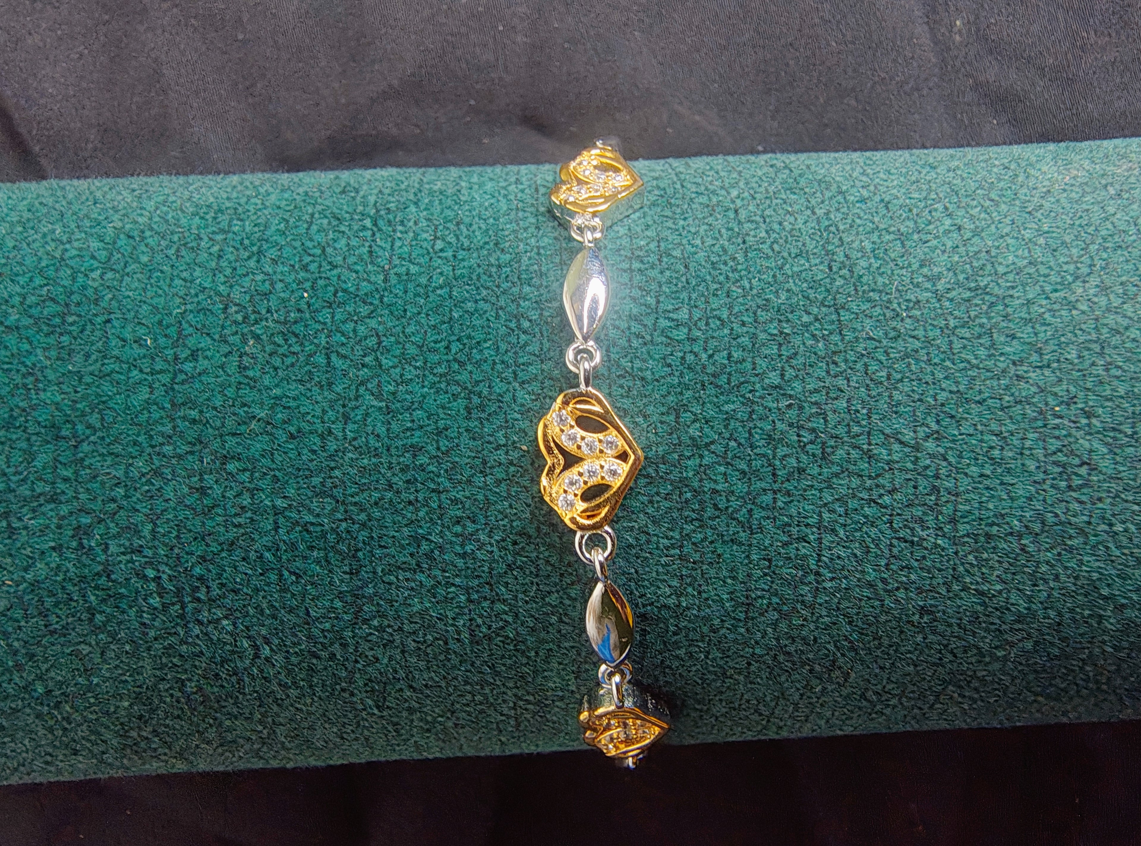 Silver ball chain bracelet lifestyle women wrist