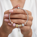 Silvme Tennis CZ Bracelet in 925 sterling silver – Glamorous Cubic Zirconia Line Bracelet, luxury silver design