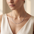 Silvme sterling silver box link chain, 9.6 g, solid silver, not plated, sterling silver throughout