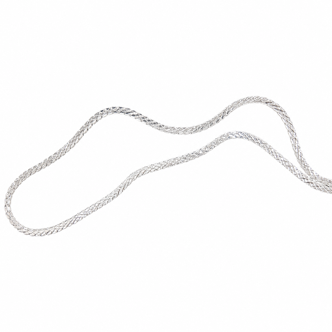 Silvme chain in solid 925 sterling silver, approx. 6.33 g, sterling clasp and findings