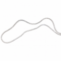 Silvme chain in solid 925 sterling silver, approx. 6.33 g, sterling clasp and findings