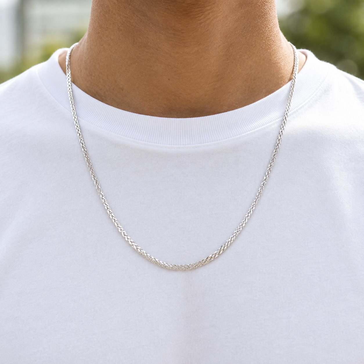 Silvme sterling silver chain, 6.33 g, solid silver, not plated, sterling silver throughout